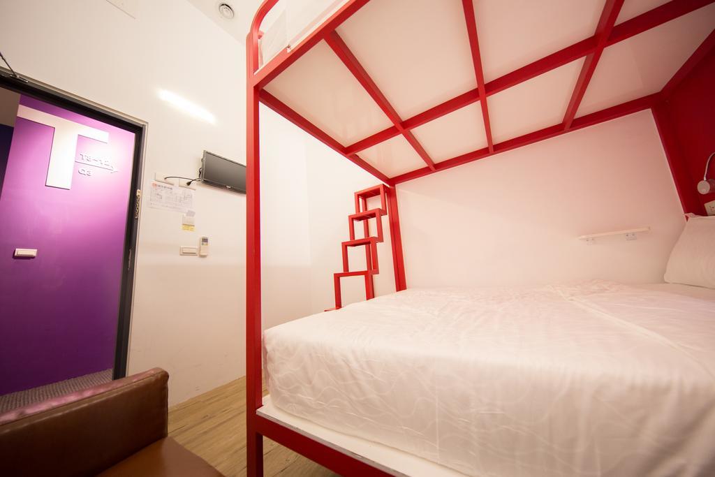 Sleepbox Hostel Taipéi Exterior foto